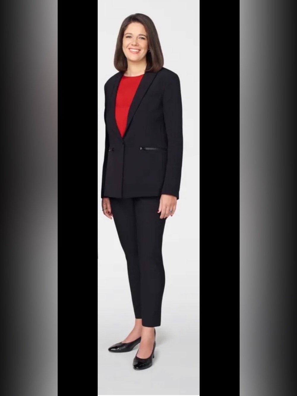 Ashley Parker Journalist LIFE SIZE Cardboard Cutout with FREE Shipping